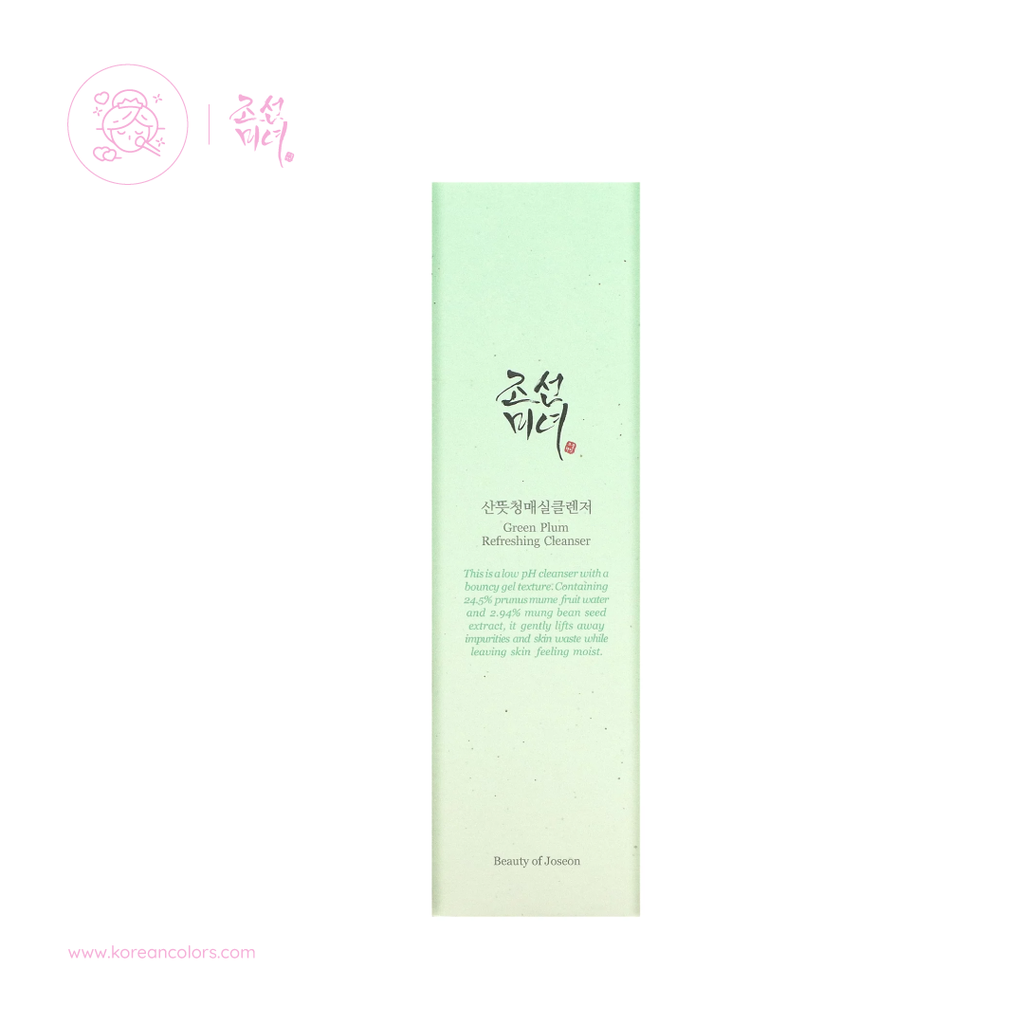 Beauty Of Joseon Green Plum Refreshing Cleanser 100ml crema limpiadora coreana