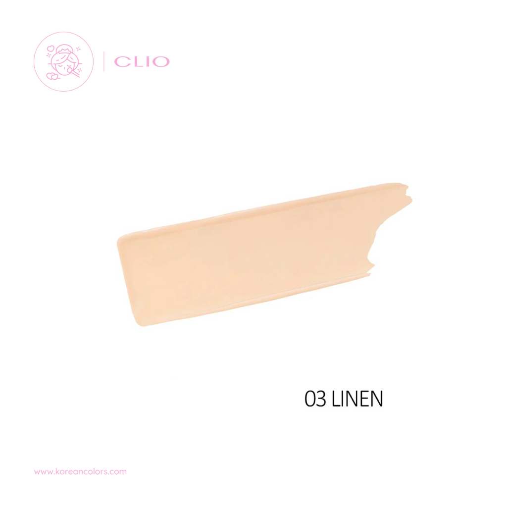 CLIO Kill Cover Glow Foundation SPF50 brocha brush makeup maquillaje coreano base tonos tones lingerie ginger