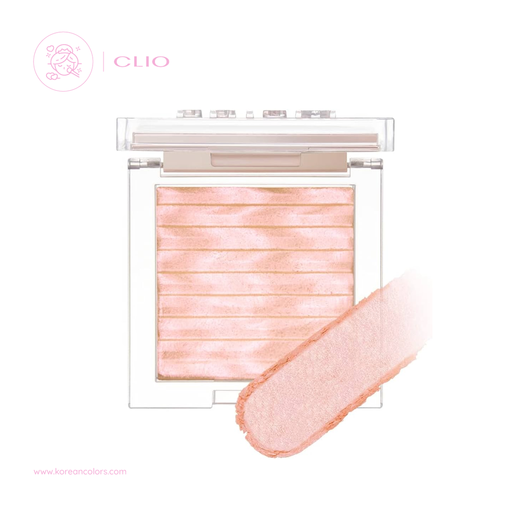 CLIO PRISM Highlighter Iluminador coreano tono gold sheer fairy pink Korean Colors 