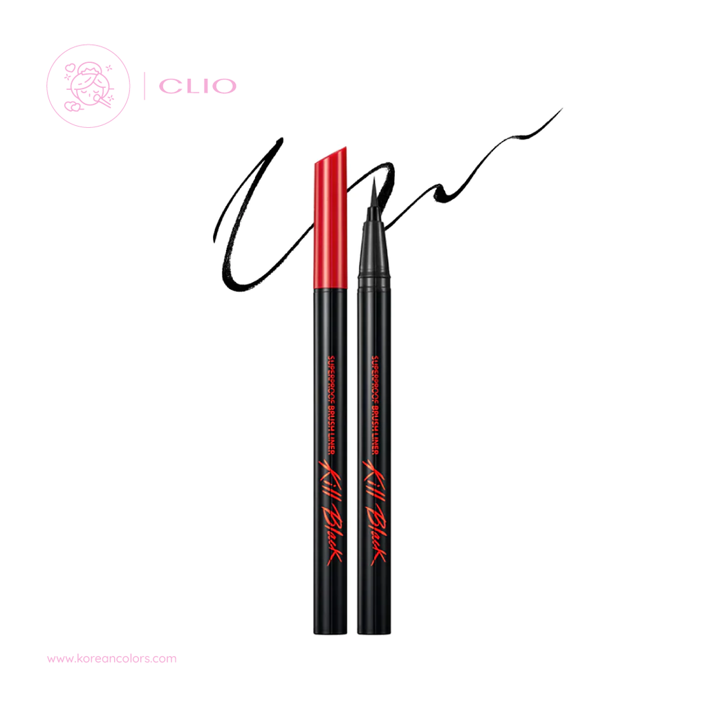 CLIO Superproof Pen Liner Kill Black delineador maquillaje coreano 