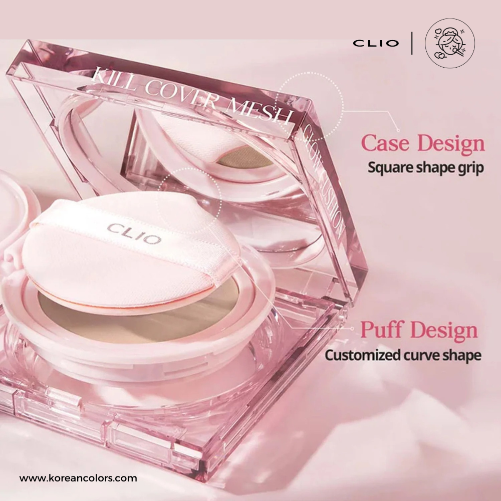 CLIO - Kill Cover Glow Fitting Cushion Set - 6 Colors