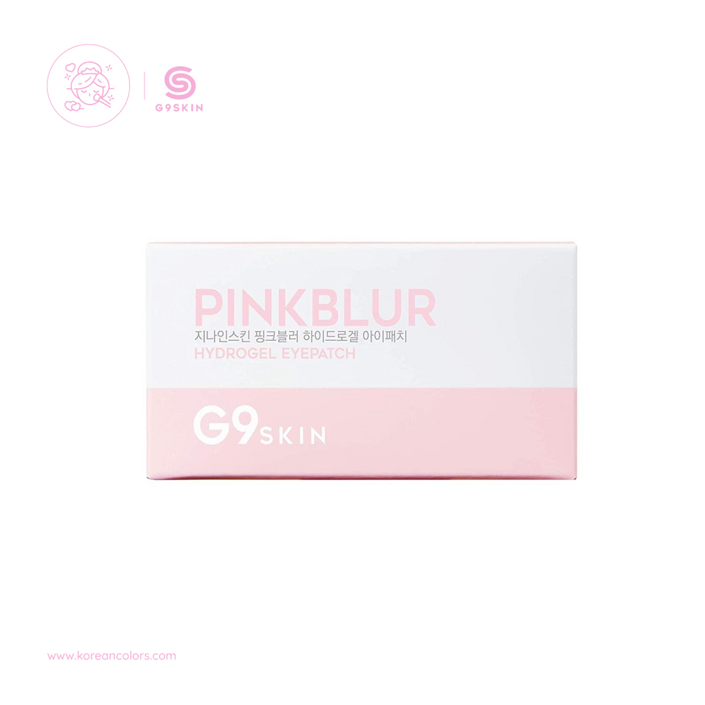 G9Skin Pink Blur Hydrogel Eye Patch cosmeticos coreanos