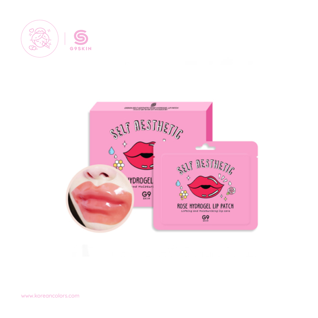 G9Skin Self Aesthetic Rose Hydrogel Lip Patch original mascarillas coreanas