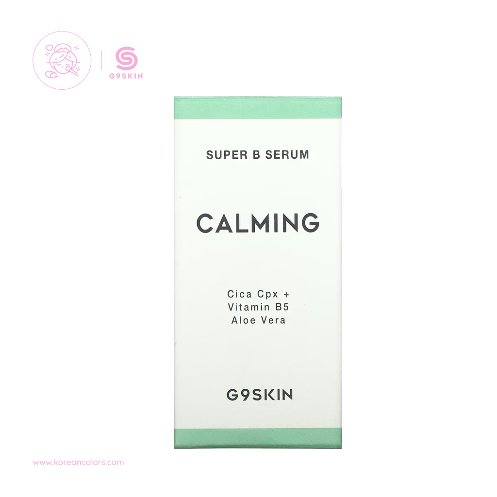 G9Skin Super B Serum Calming Suero Calmante 30ml original mercadolibre serum coreano