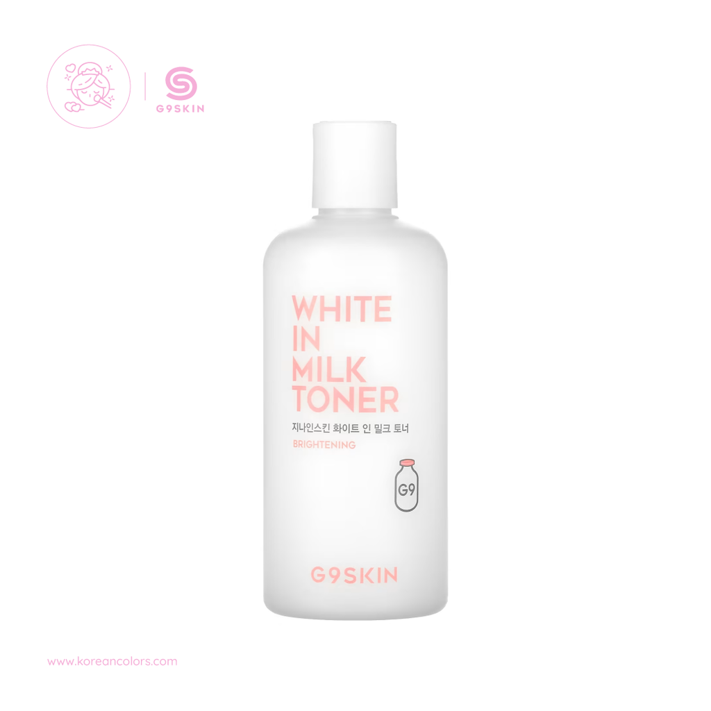 G9Skin White In Milk Toner Tónico Aclarante con Niacinamida