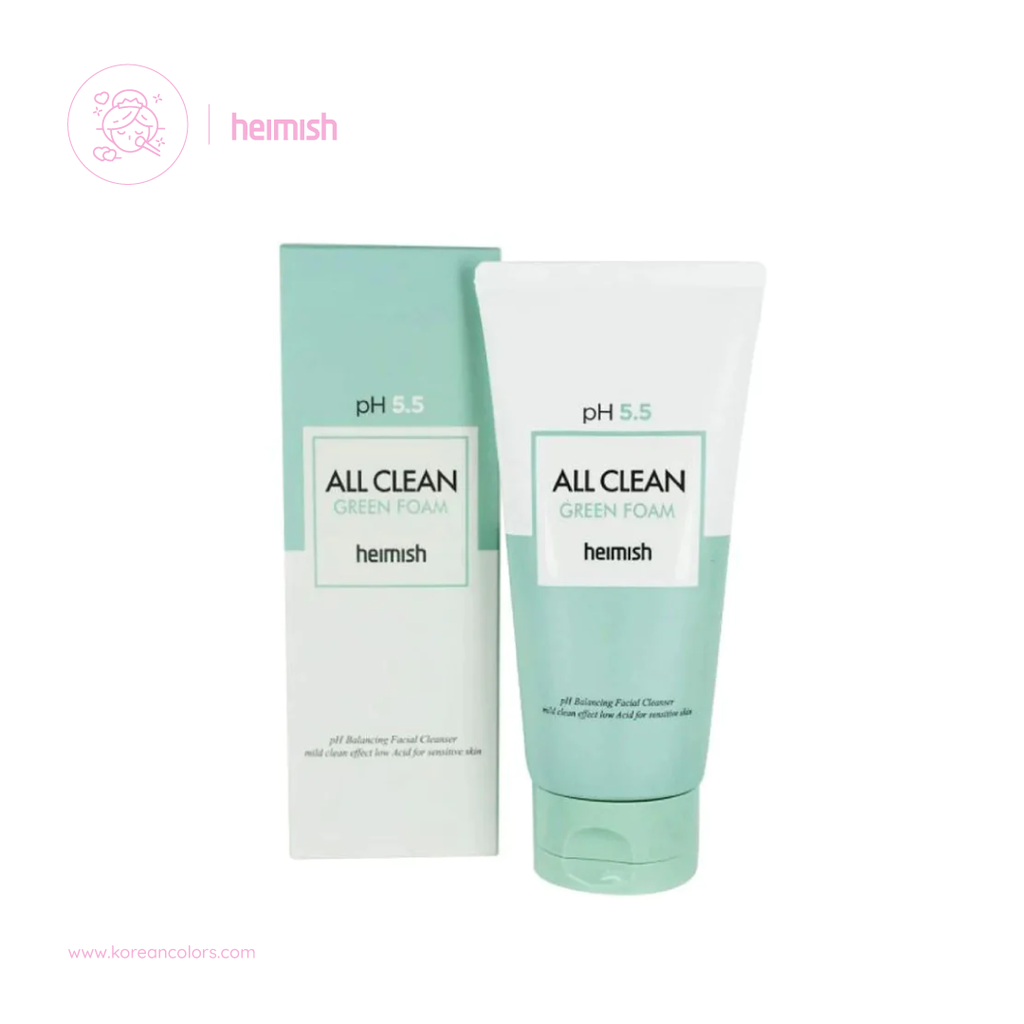 Heimish All Clean Green Foam 150ml Limpiador Facial Coreano Mercadolibre