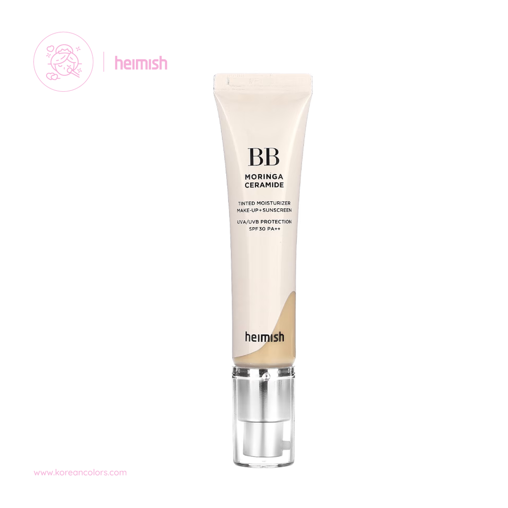 Heimish Moringa Ceramide BB Cream SPF 30 base de maquillaje 
