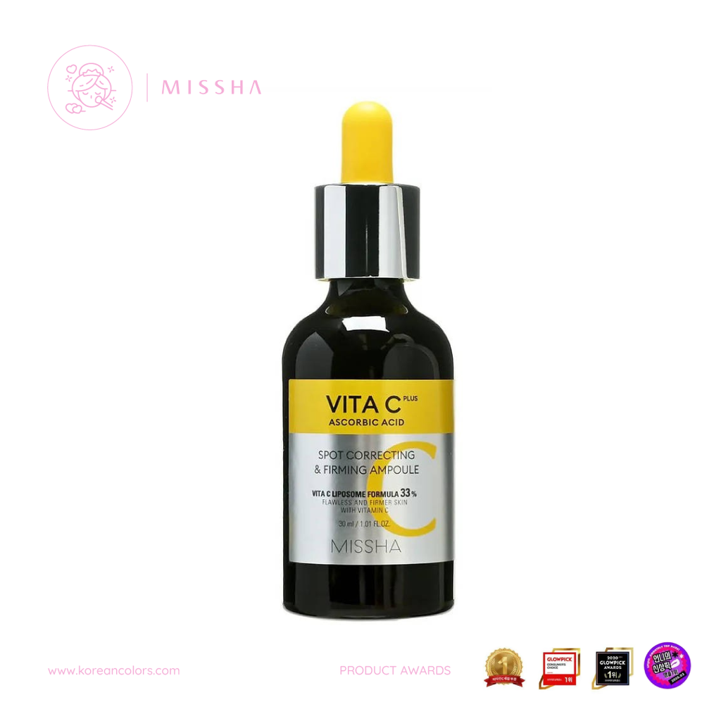 Missha Vita C Spot Correcting and Firming Ampoule Ampolleta de vitamina C coreana quitamanchas