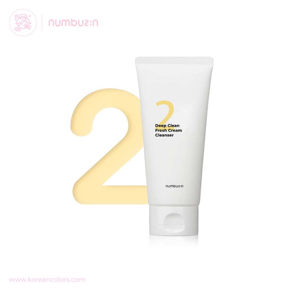 [numbuzin] No.2 Deep Clean Fresh Cream Cleanser 120ml