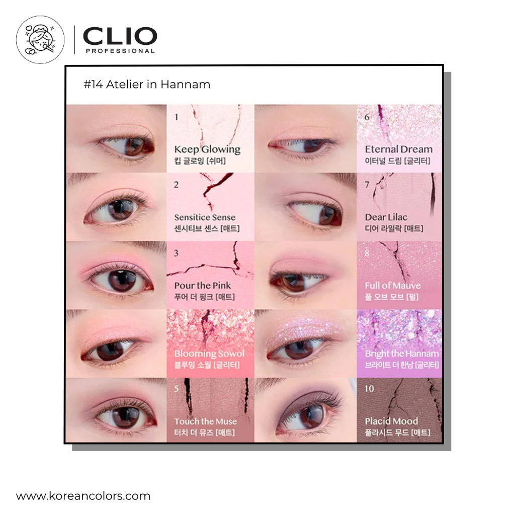 Pro Eye Palette 14 Atelier In Hannam