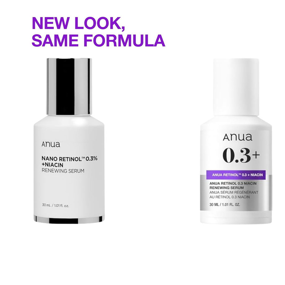ANUA Retinol 0.3 Niacin Renewing Serum 30ml Renovación celular