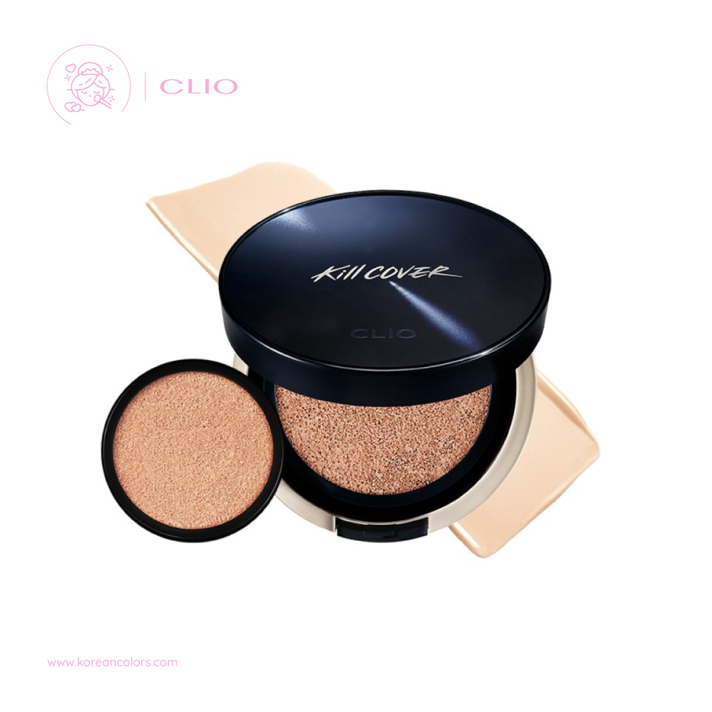 Clio Professional Kill Cover Líquido Founwear  Cushion Coreano Base de Maquillaje 