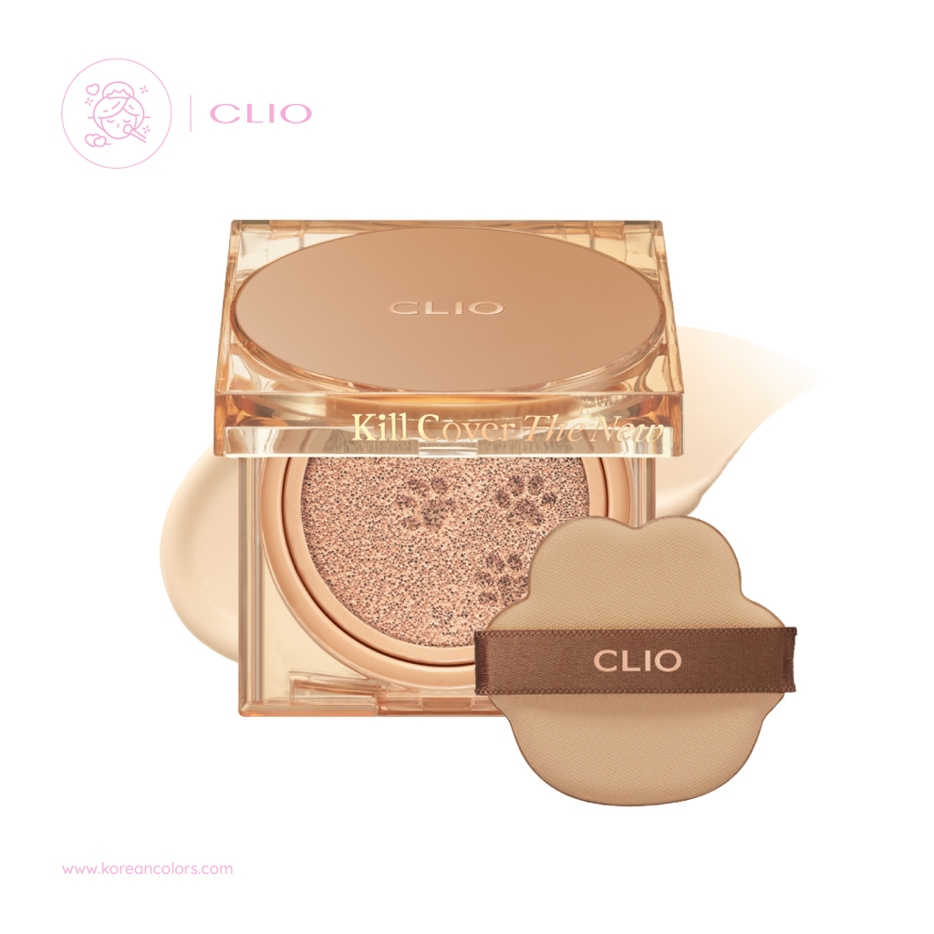 CLIO Kill Cover The New Founwear Cushion Koshort In Seoul base de maquillaje coreano gato 