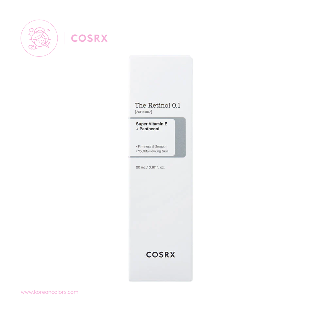 COSRX Retinol 0.1% COn Pantenol y vitamina E 