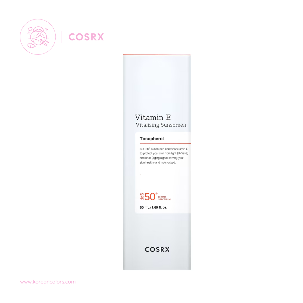 COSRX Vitamin E Vitalizing Sunscreen Tocopherol SPF 50+ amazon