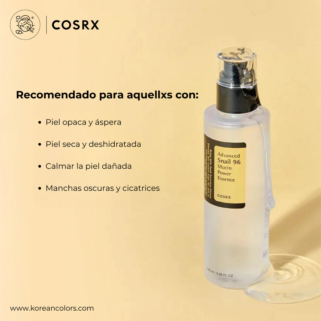 Advanced Snail 96 Mucin Power Essence Comprar