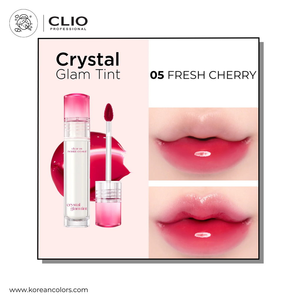 Clio Crystal Glam Tint 3.2g 8 Colors