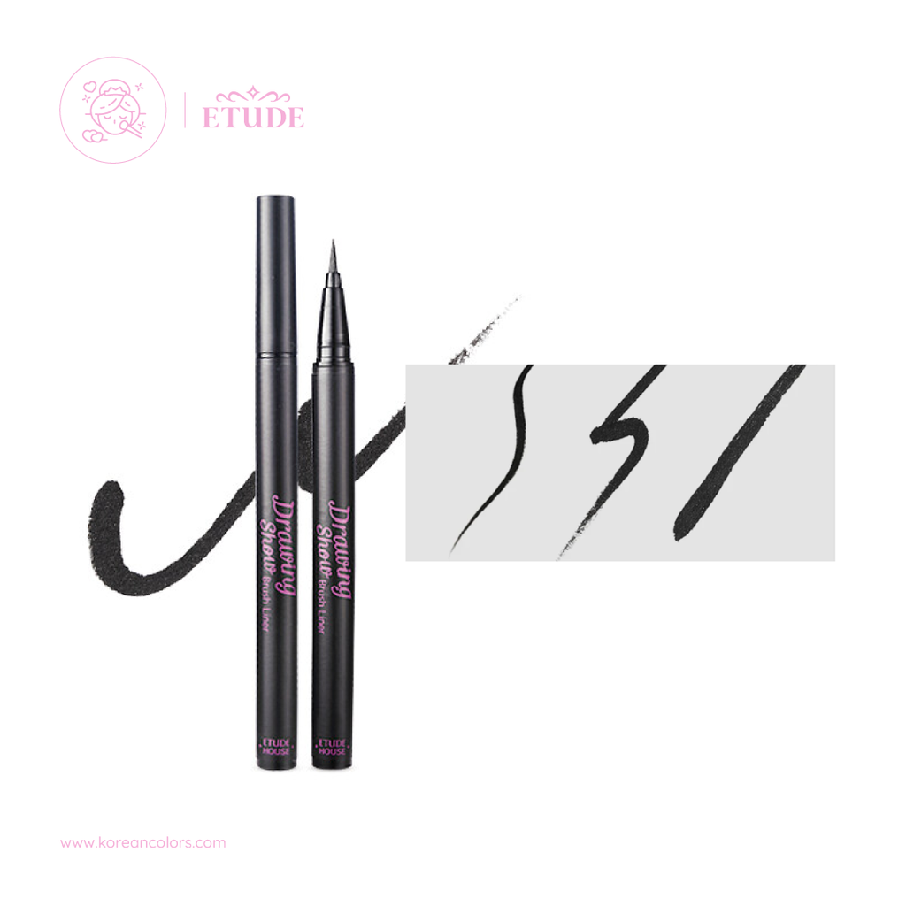 etude house delineador negro para ojos black eyeliner coreano original amazon