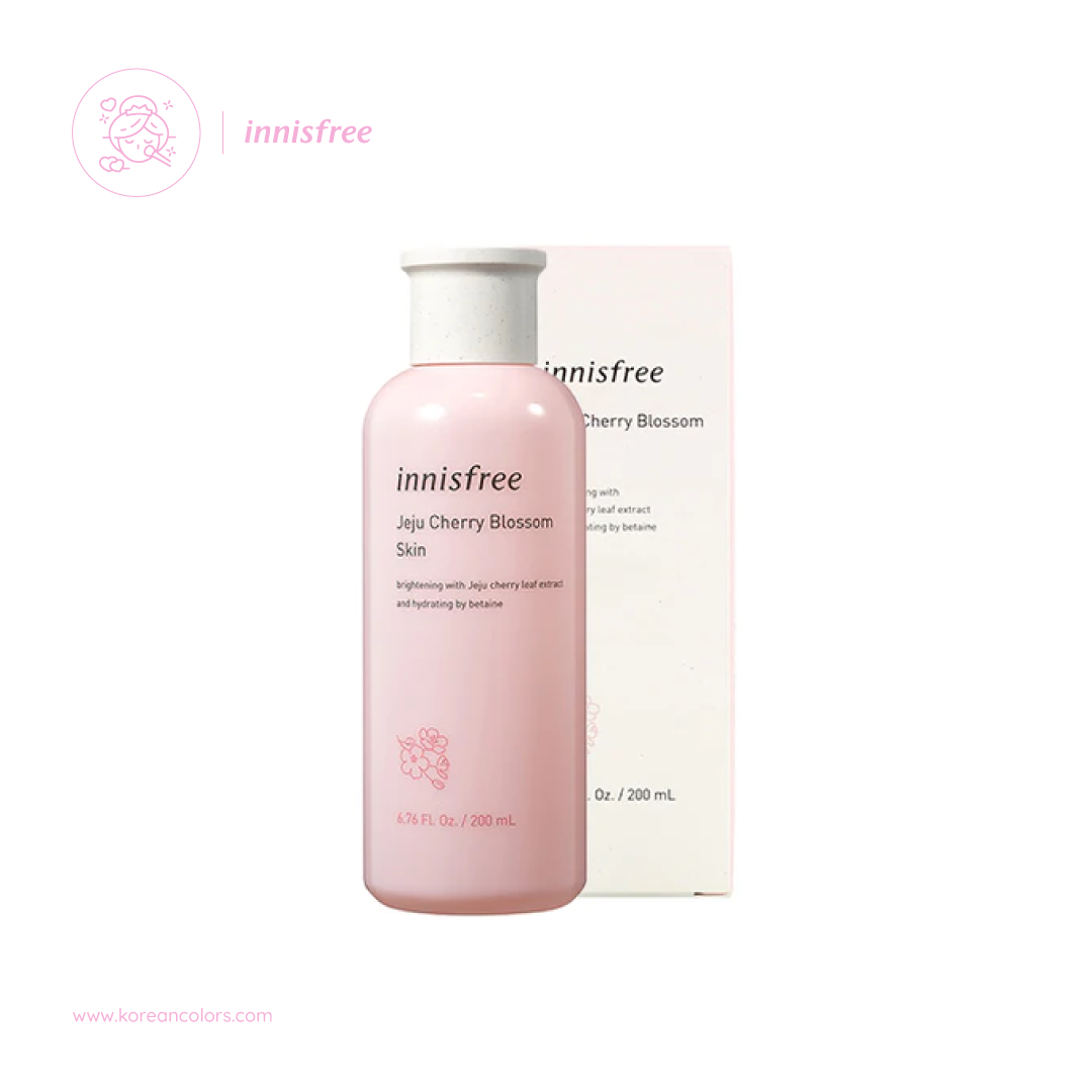 Innisfree Jeju Cherry Blossom Skin 200ml Korean Colors