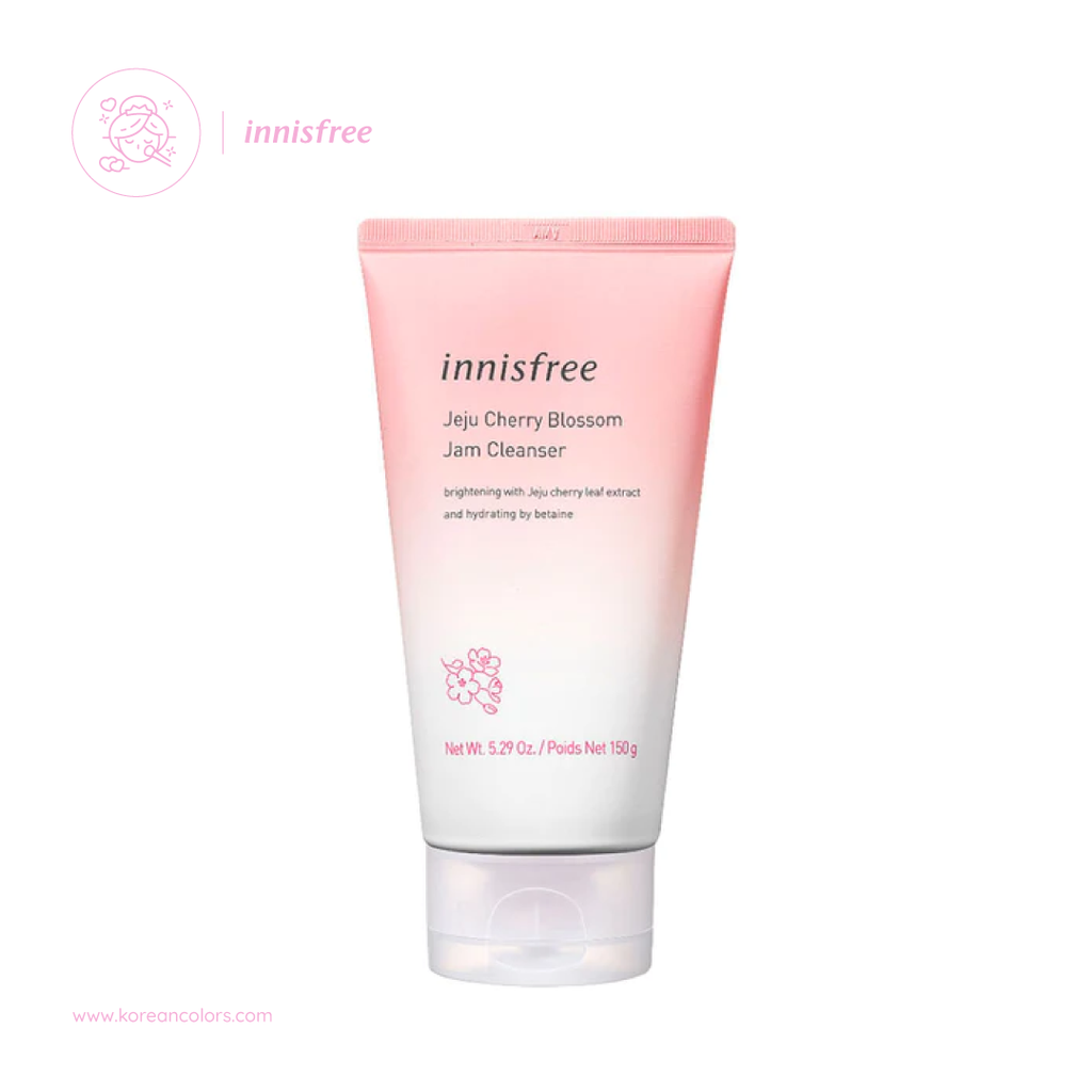 Innisfree Jeju Cherry Blossom Jam Cleanser limpiador facial coreano amazon