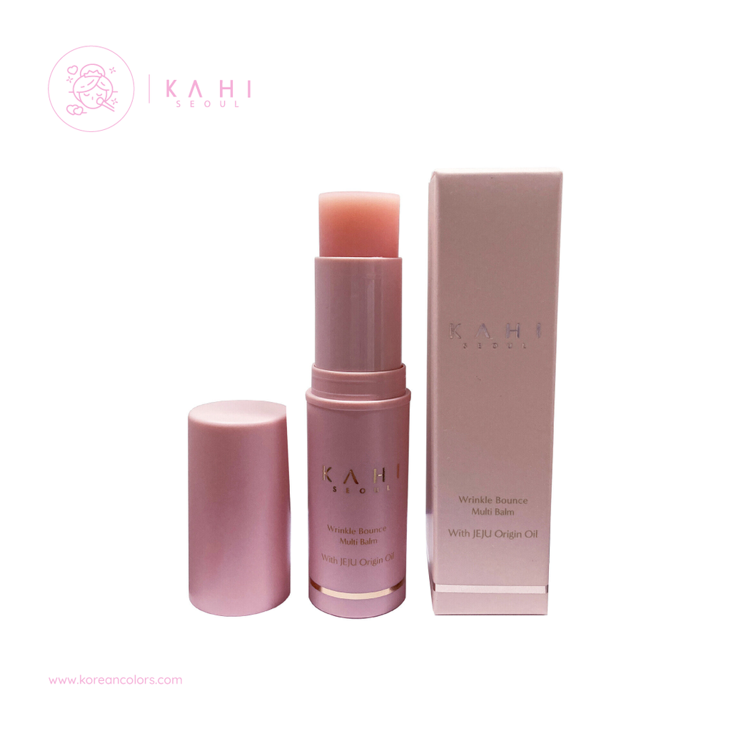 KAHI Seoul Wrinkle Bounce Multi Balm With Jeju Origin Oil Bálsamo para contorno de ojos, arrugas, líneas de expresión 