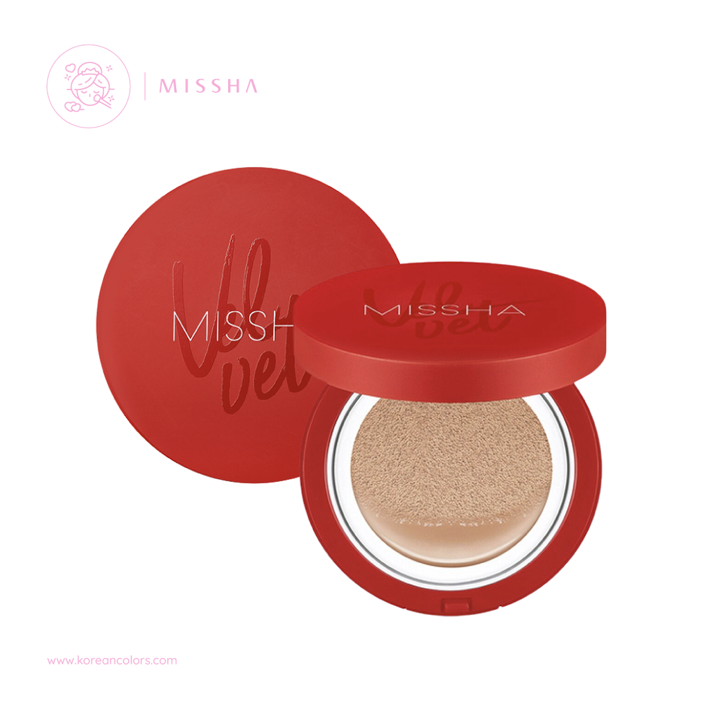 missha velvet finish cushion maquillaje coreano base de maquillaje original mercadolibre