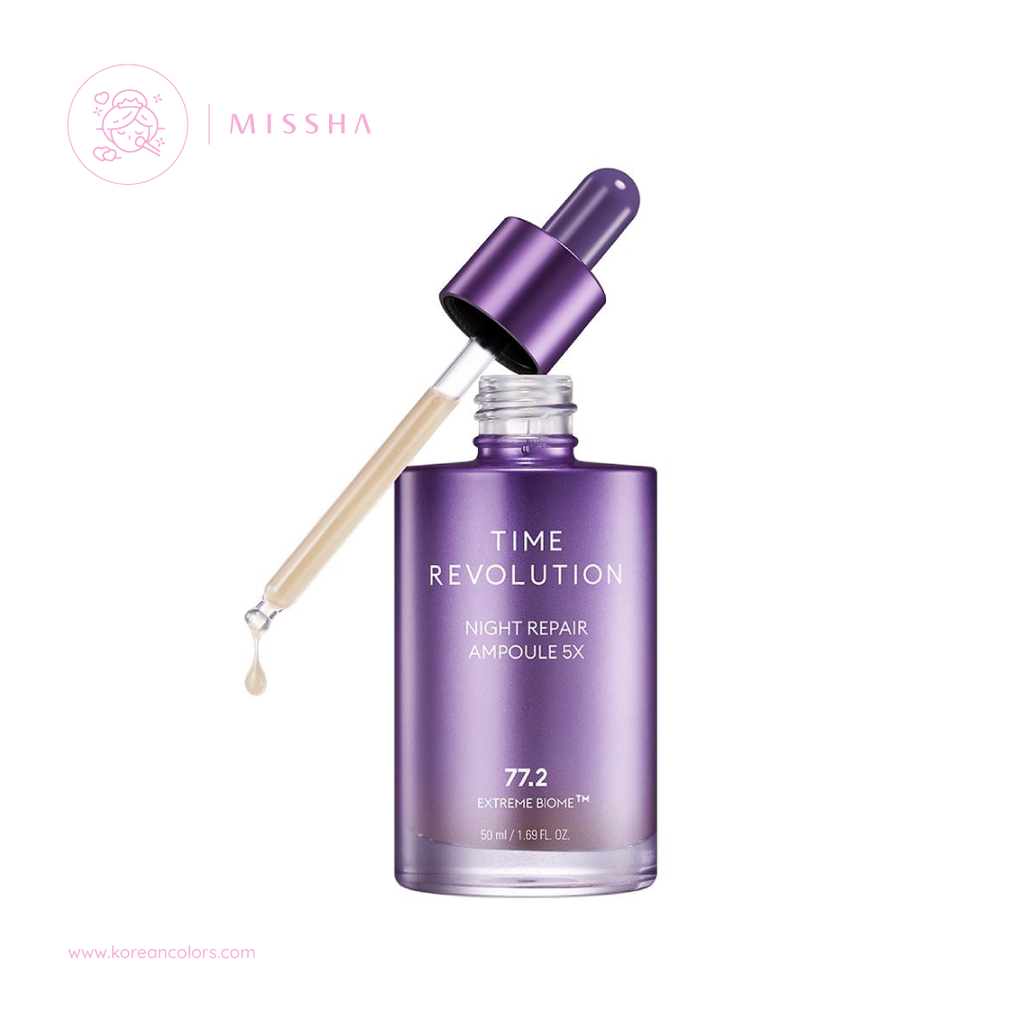 Missha Time Revolution Night Repair ampolleta serum rejuvenecedor