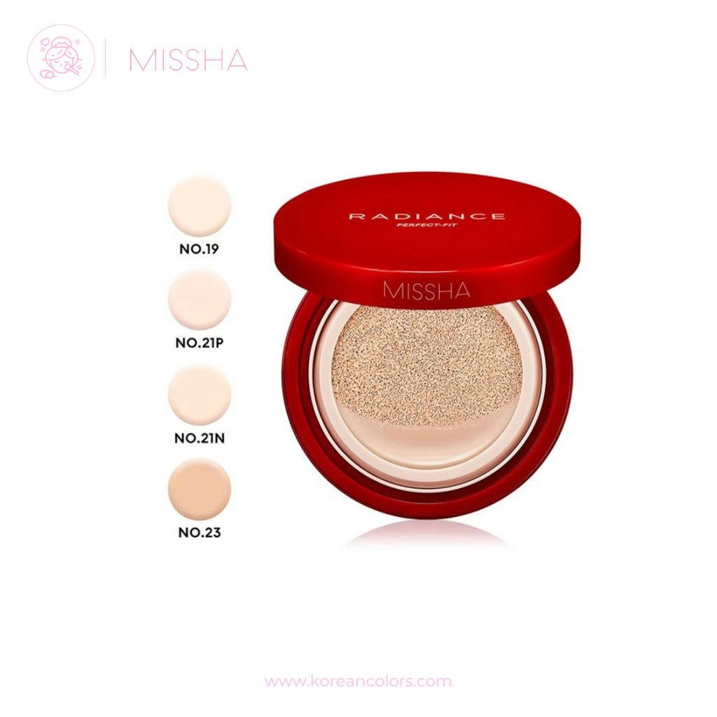 [Missha] Radiance Perfect-fit Cushion SPF 50+ PA+++ 15ml