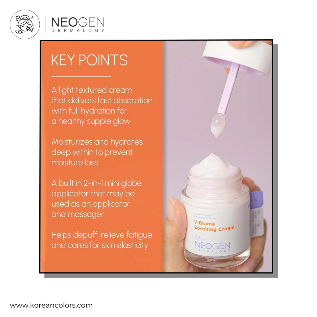 V.Biome Soothing Cream México - Neogen