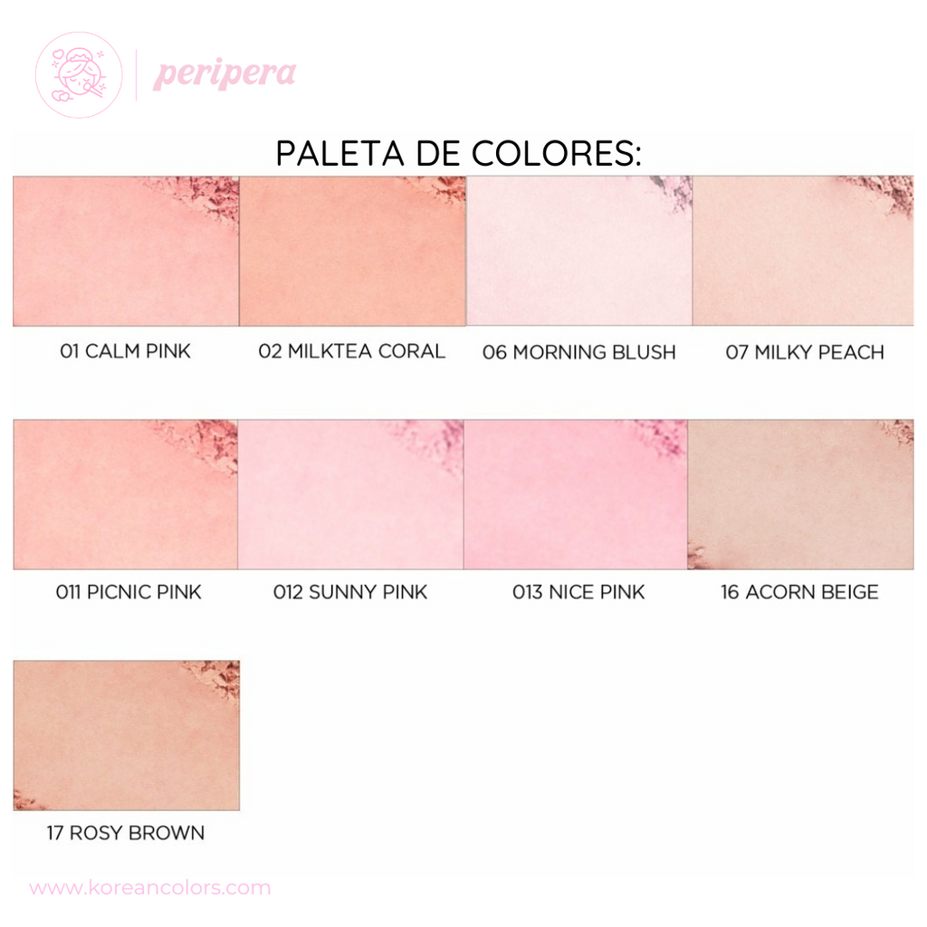 Peripera Pure Blushed Sunshine Cheek 4.2gr