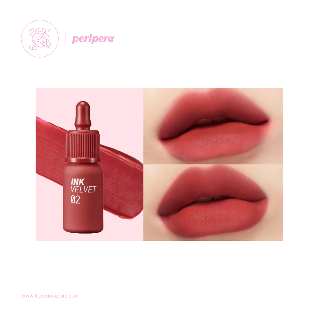 Peripera INK VELVET 02 Celeb Deep Rose mercadolibre