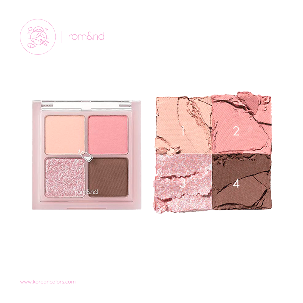 Rom&nd Better Than Eyes W03 Dry Strawberry paleta de maquillaje coreana mercadolibre