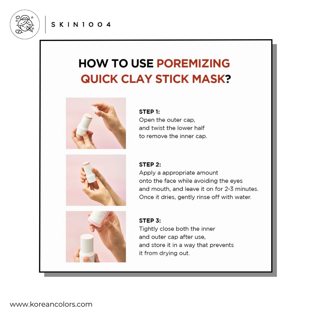 Skin1004 Madagascar Centella Poremizing Quick Clay Stick Mask