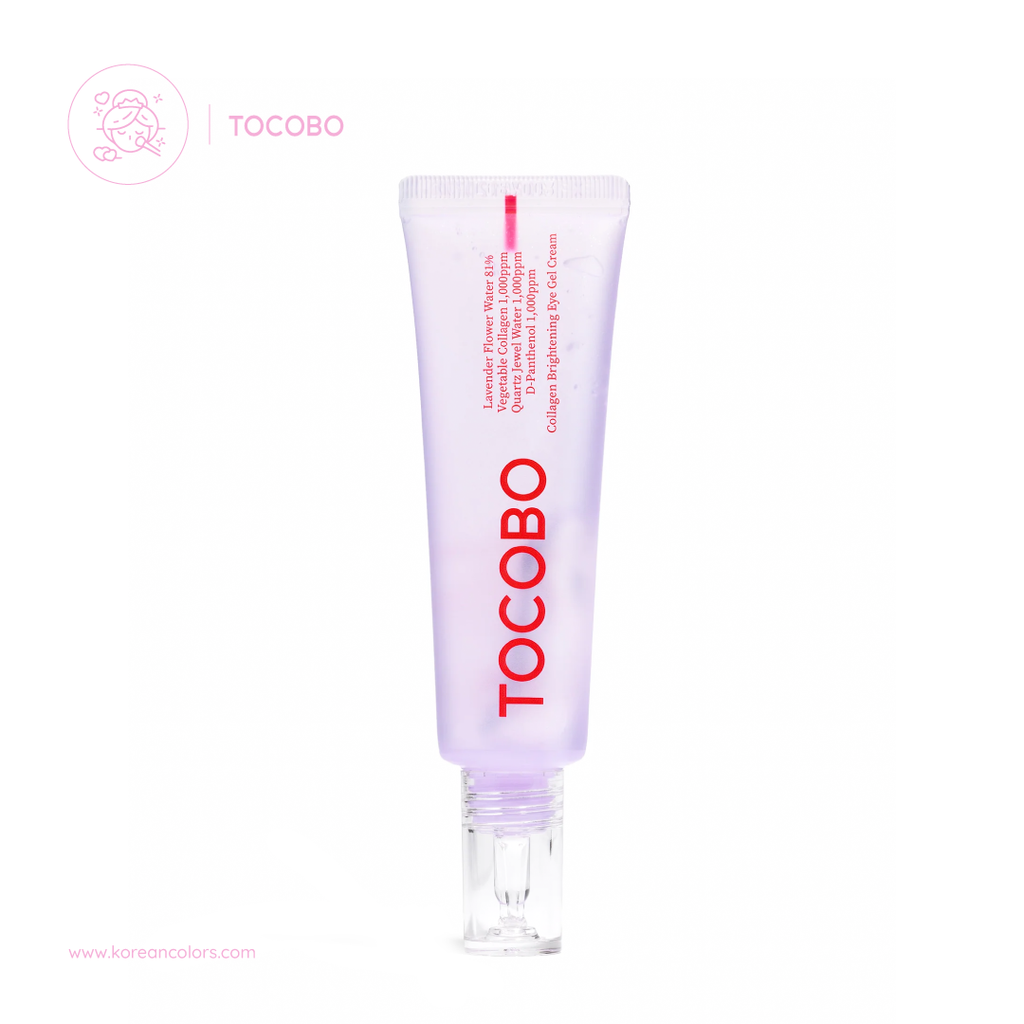 TOCOBO Collagen Brightening Eye Gel Cream Gel en crema para el contorno de ojos 